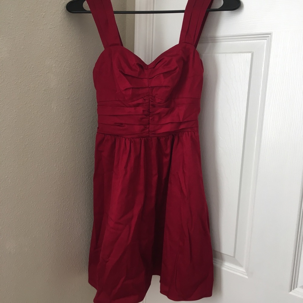 Red Express party dress